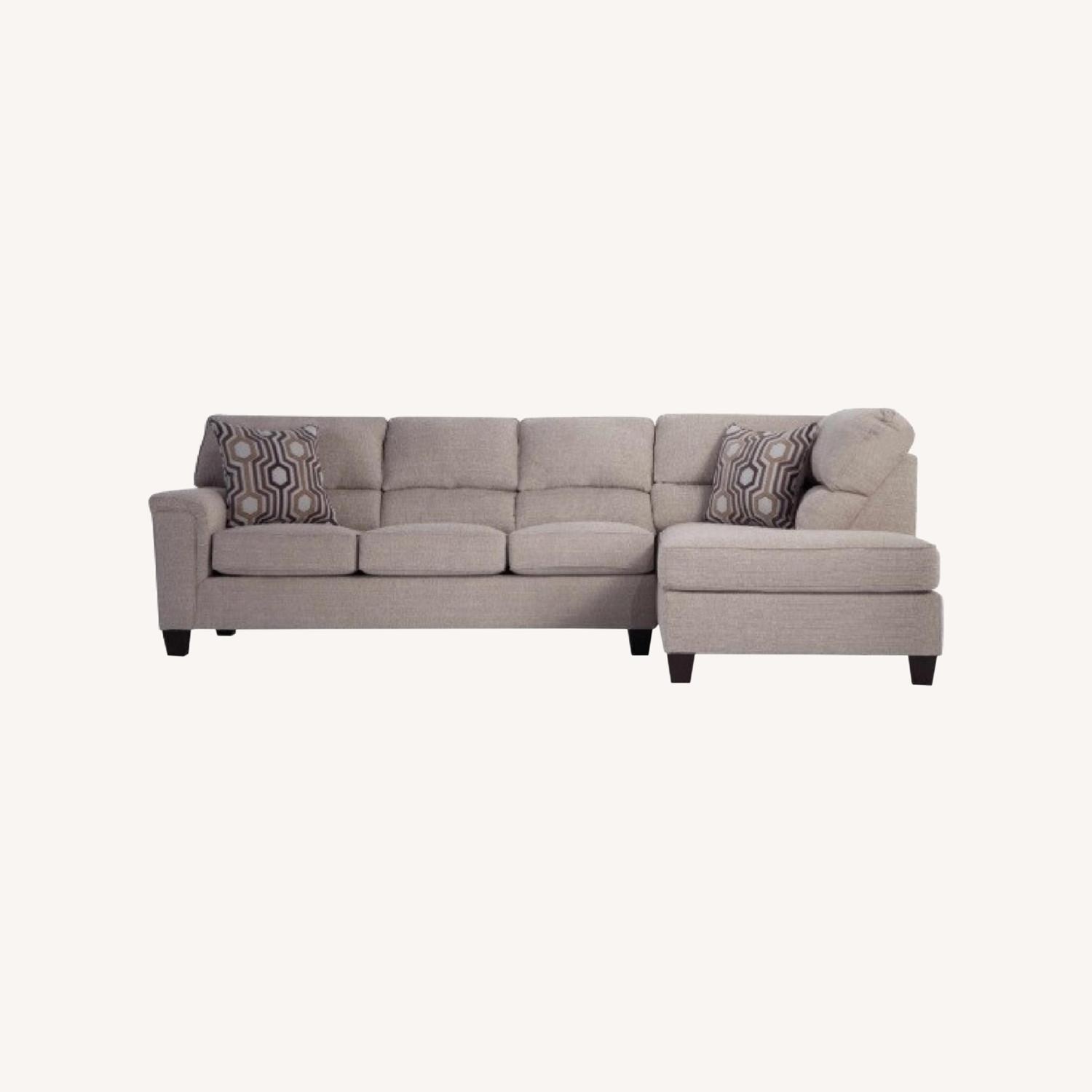 Bob's Furniture Calvin Beige Sectional Sofa - image-0