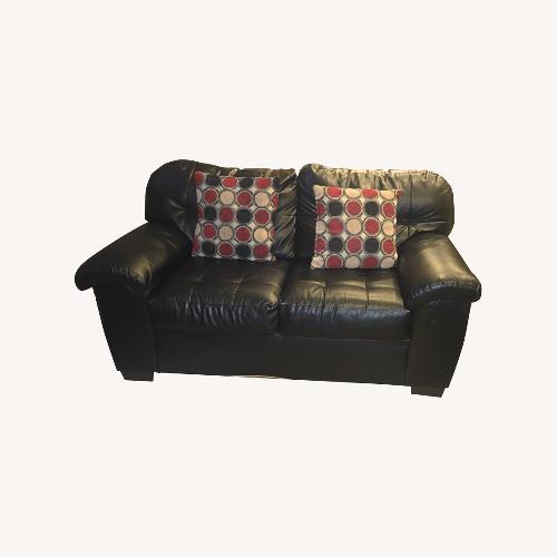 Used Black 2 Seater Sofa for sale on AptDeco