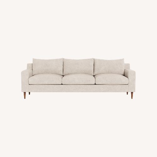 Used Interior Define Natural Fabric 3+ Seater Sofa for sale on AptDeco