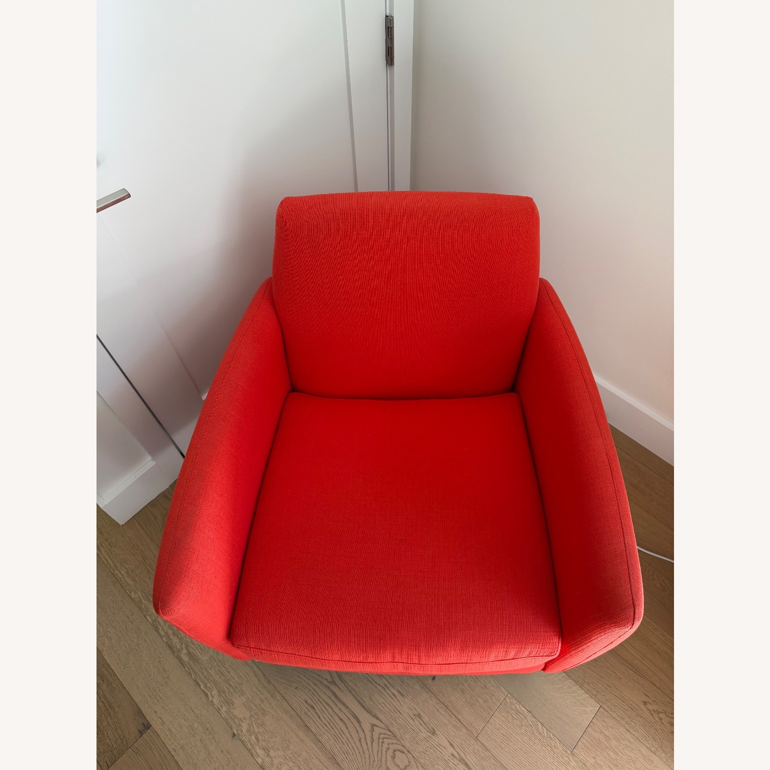 CB2 Parlour Orange Accent Chair - image-6