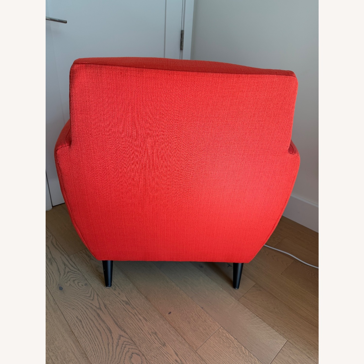 CB2 Parlour Orange Accent Chair - image-2