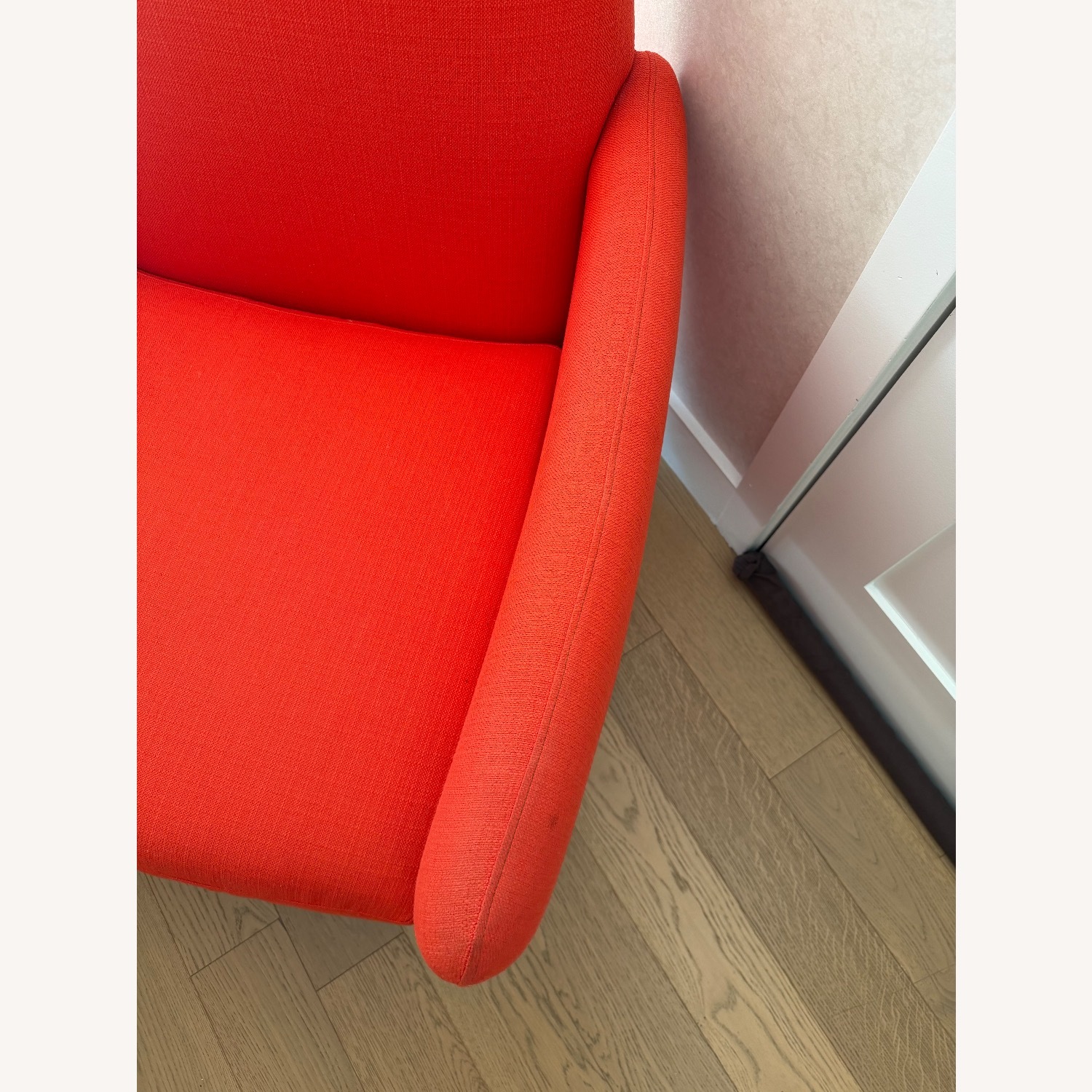 CB2 Parlour Orange Accent Chair - image-5