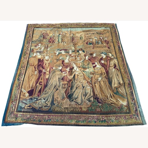 Used 8x9 European Courtship Tapestry for sale on AptDeco