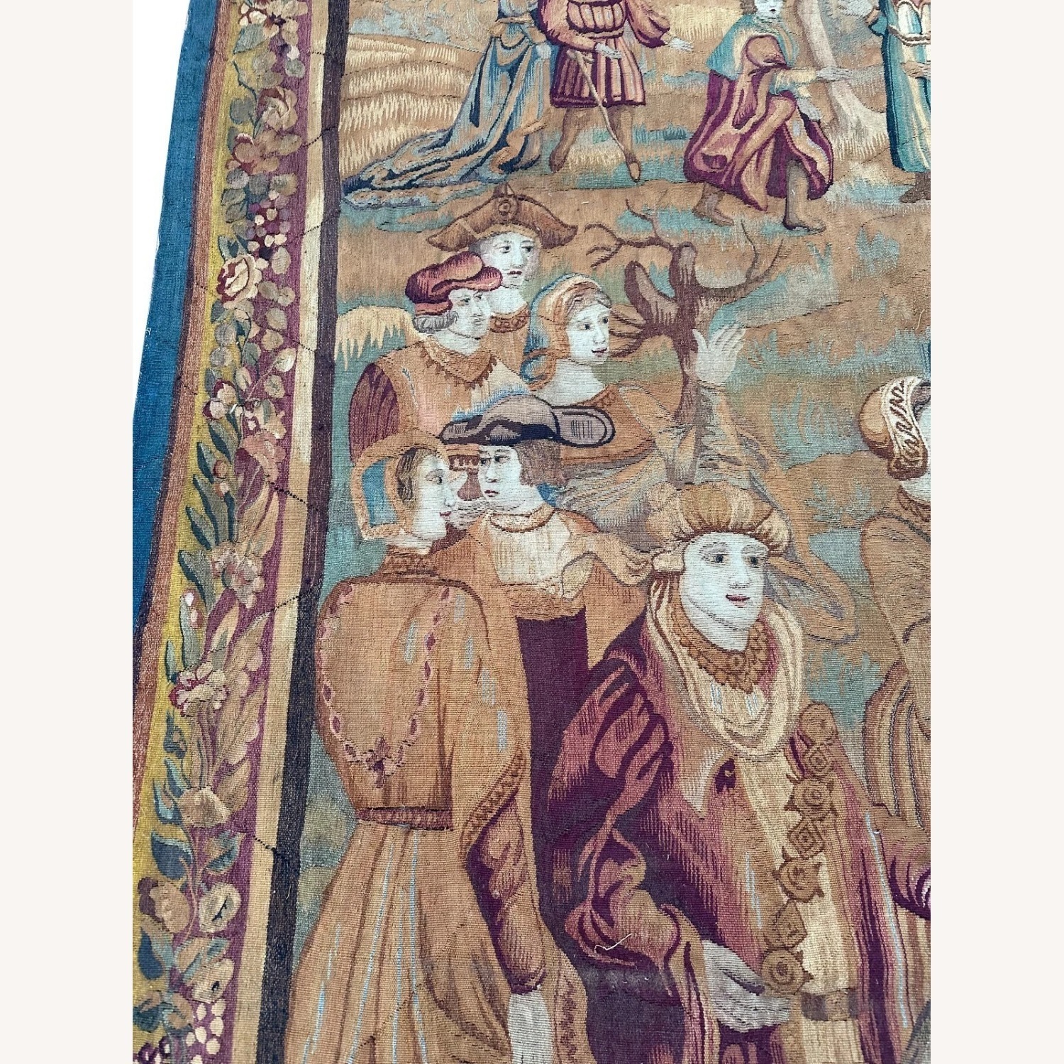 8x9 European Courtship Tapestry - image-3