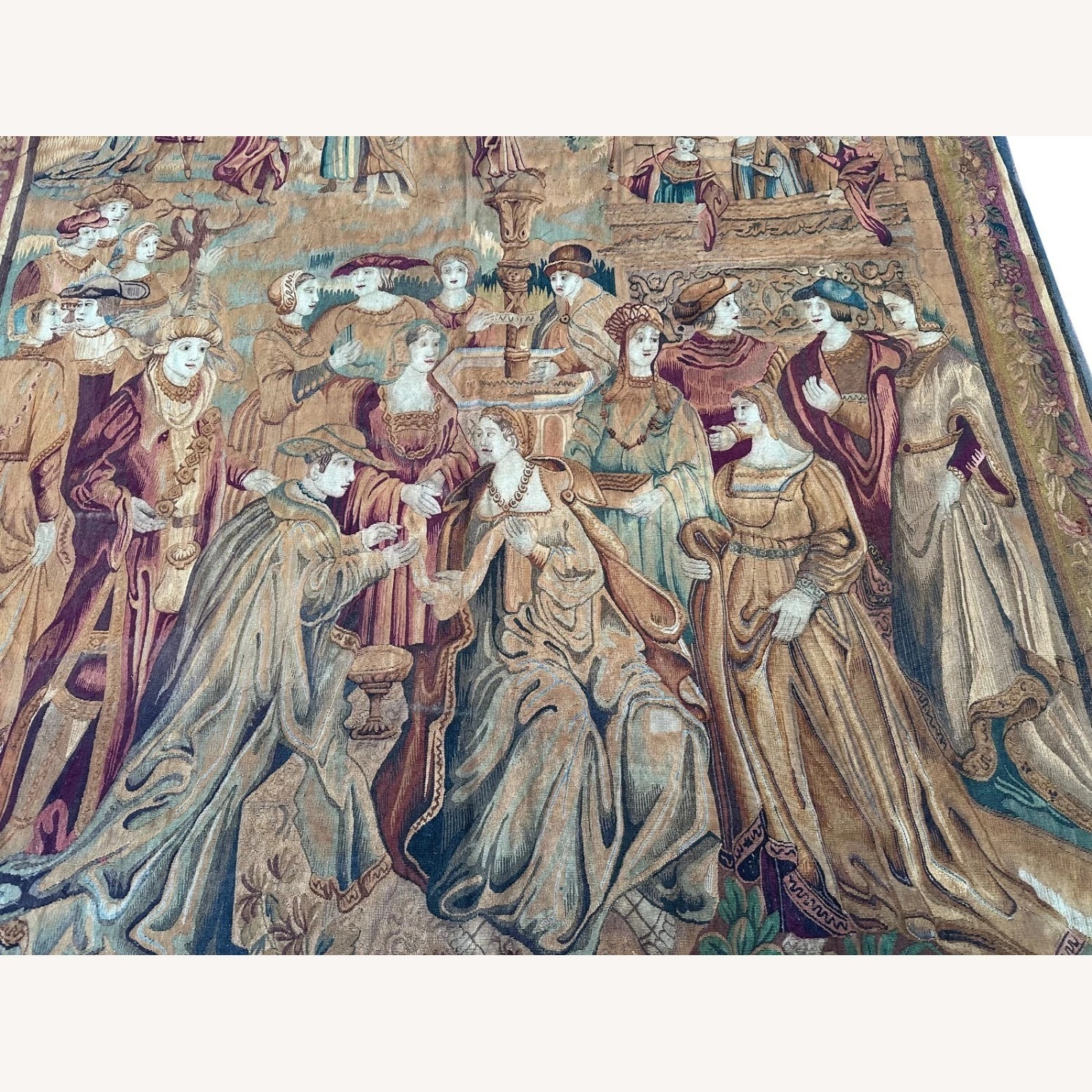 8x9 European Courtship Tapestry - image-11