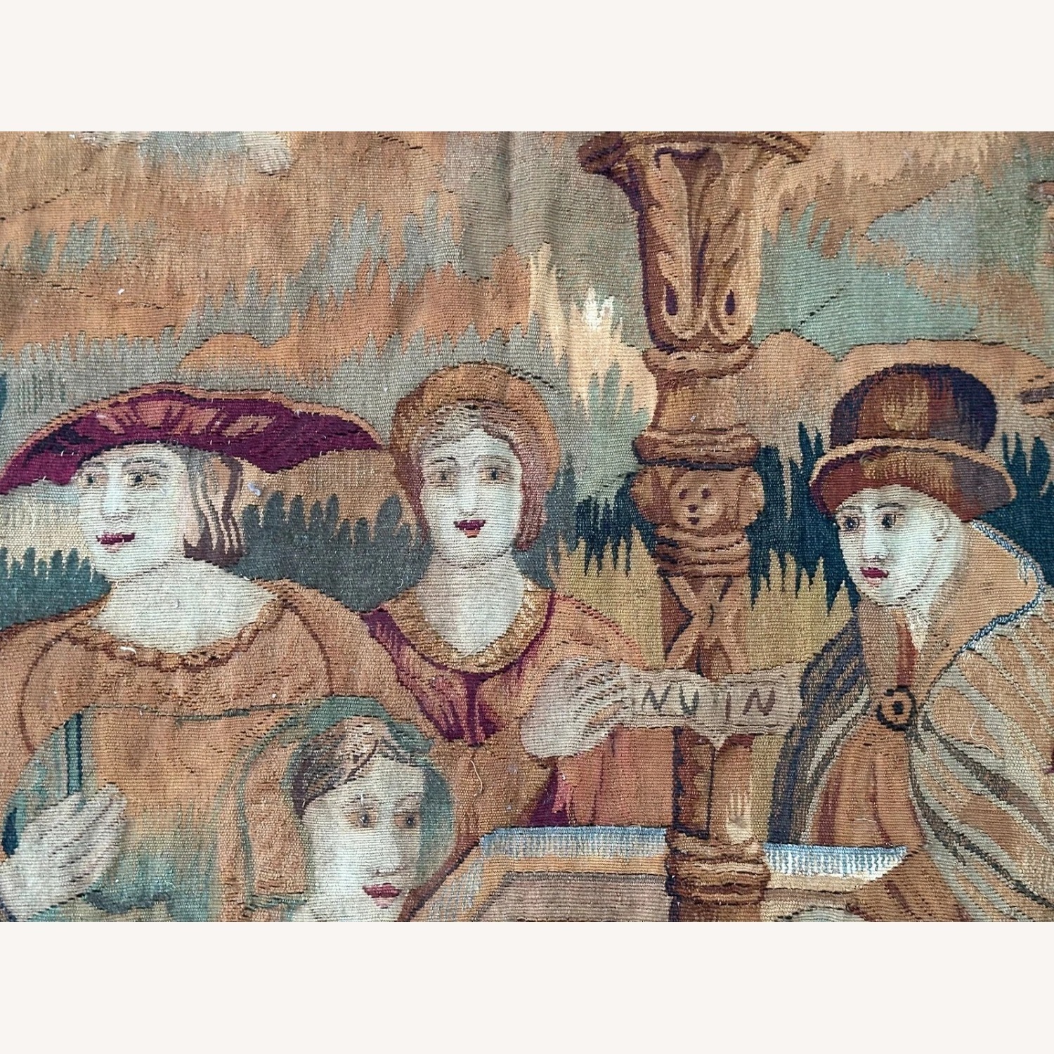 8x9 European Courtship Tapestry - image-4