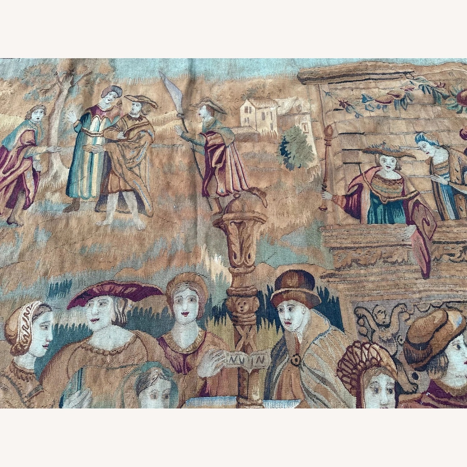 8x9 European Courtship Tapestry - image-10