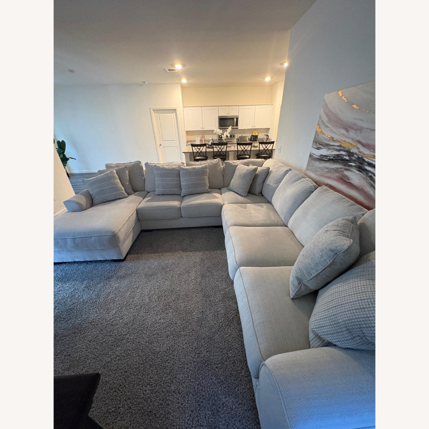 Ashley Furniture Lerenza 4-Piece Sectional with Chaise - image-2