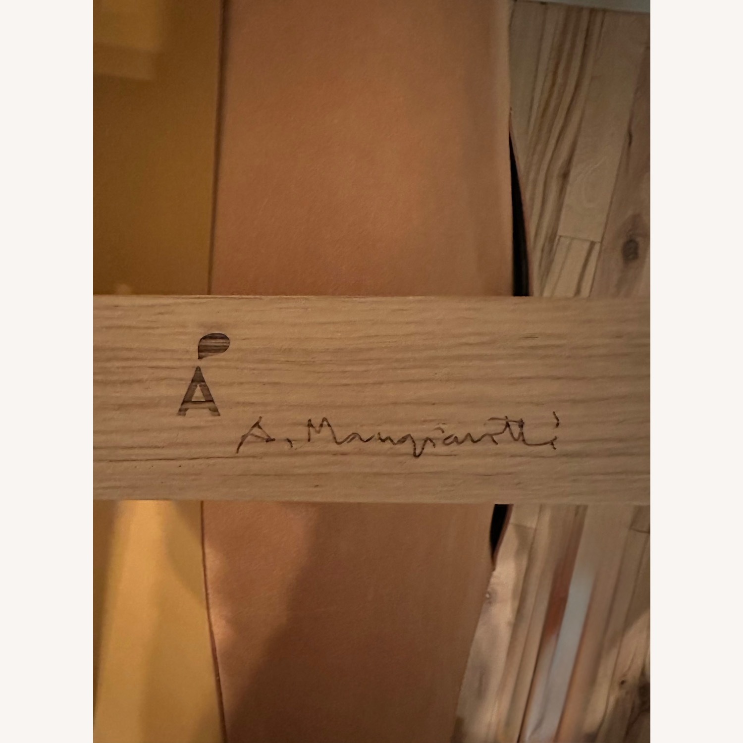 Angelo Mangiarotti Natural Leather Dining Chairs - image-9