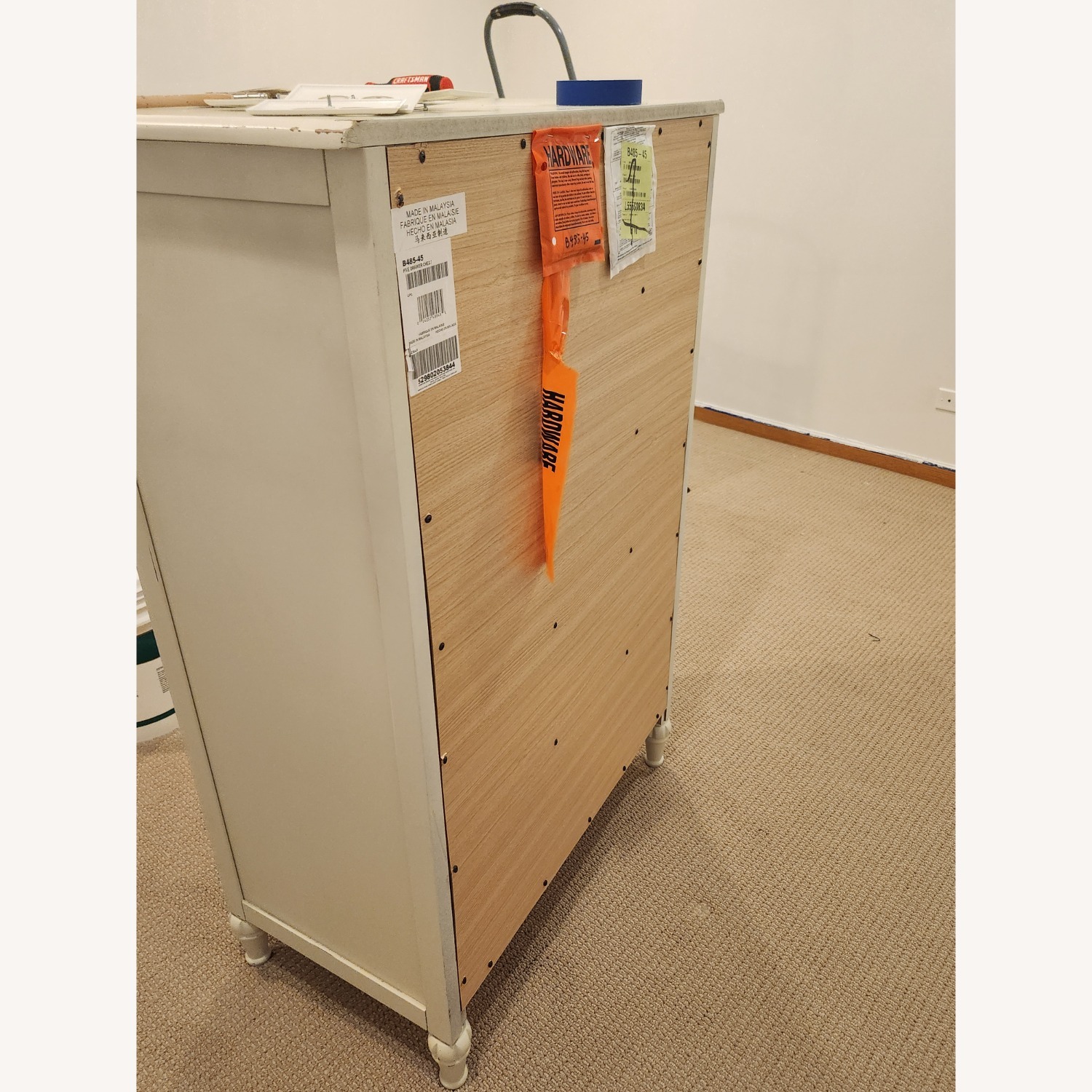 Ashley Furniture White Wood Chest - image-3