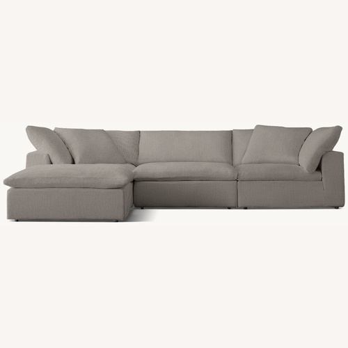 Used Restoration Hardware Cloud Luxe Perennials 3+ Piece Sectional for sale on AptDeco