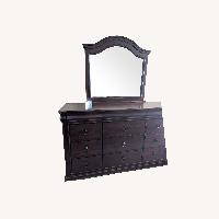 John Cameron Cherry Dark Brown Wood Dresser