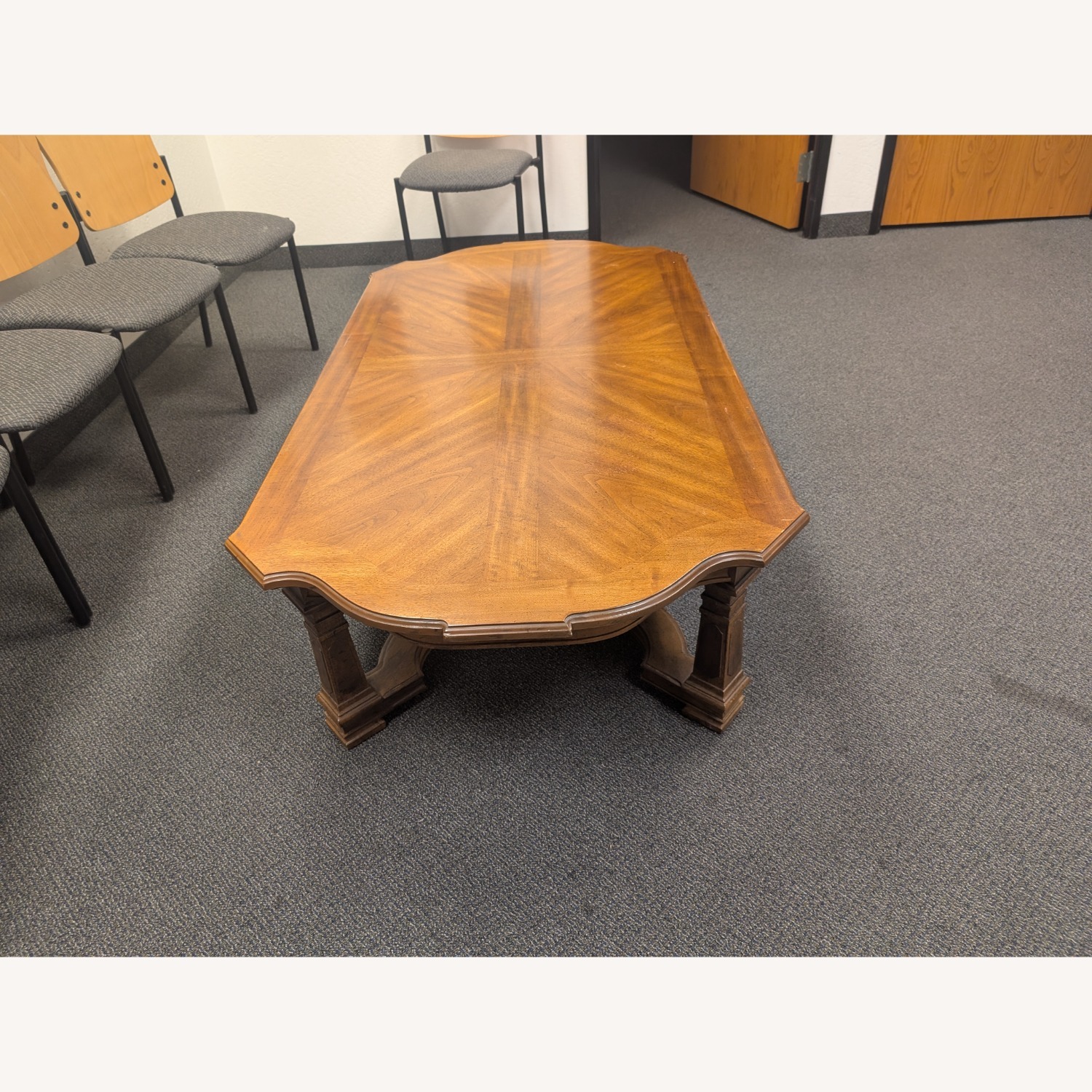 Drexel Francesca Light Brown Wood Coffee Table - image-3