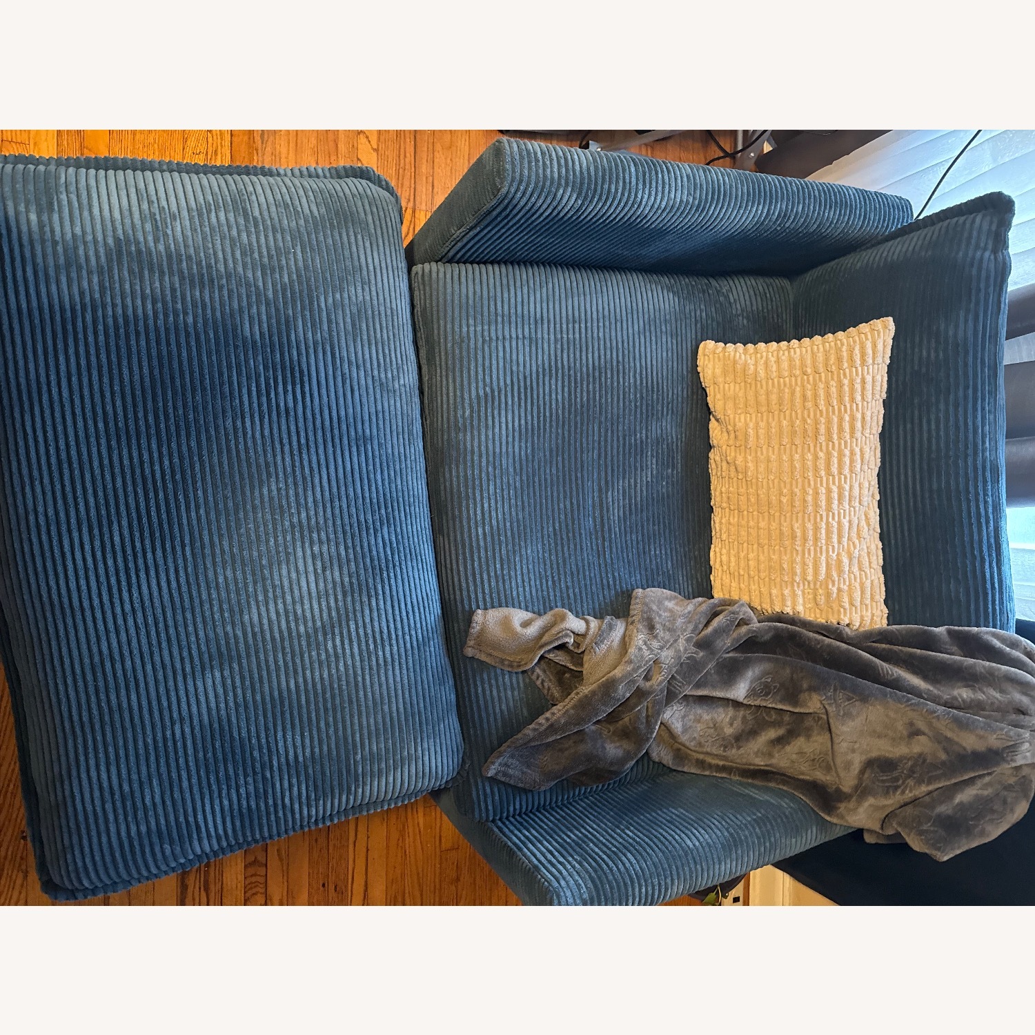 Wayfair Blue Armchair - image-2