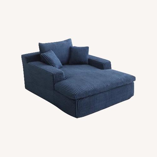 Used Wayfair Blue Armchair for sale on AptDeco