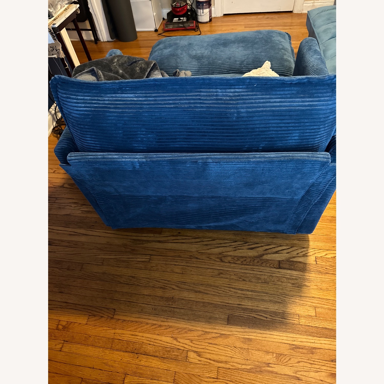 Wayfair Blue Armchair - image-3
