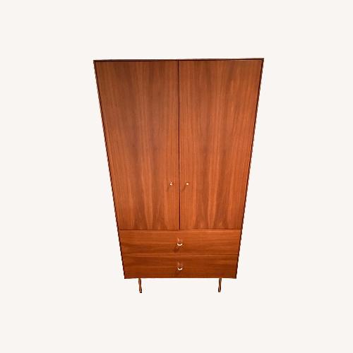 Used Design Within Reach Loop Armoire in Walnut for sale on AptDeco