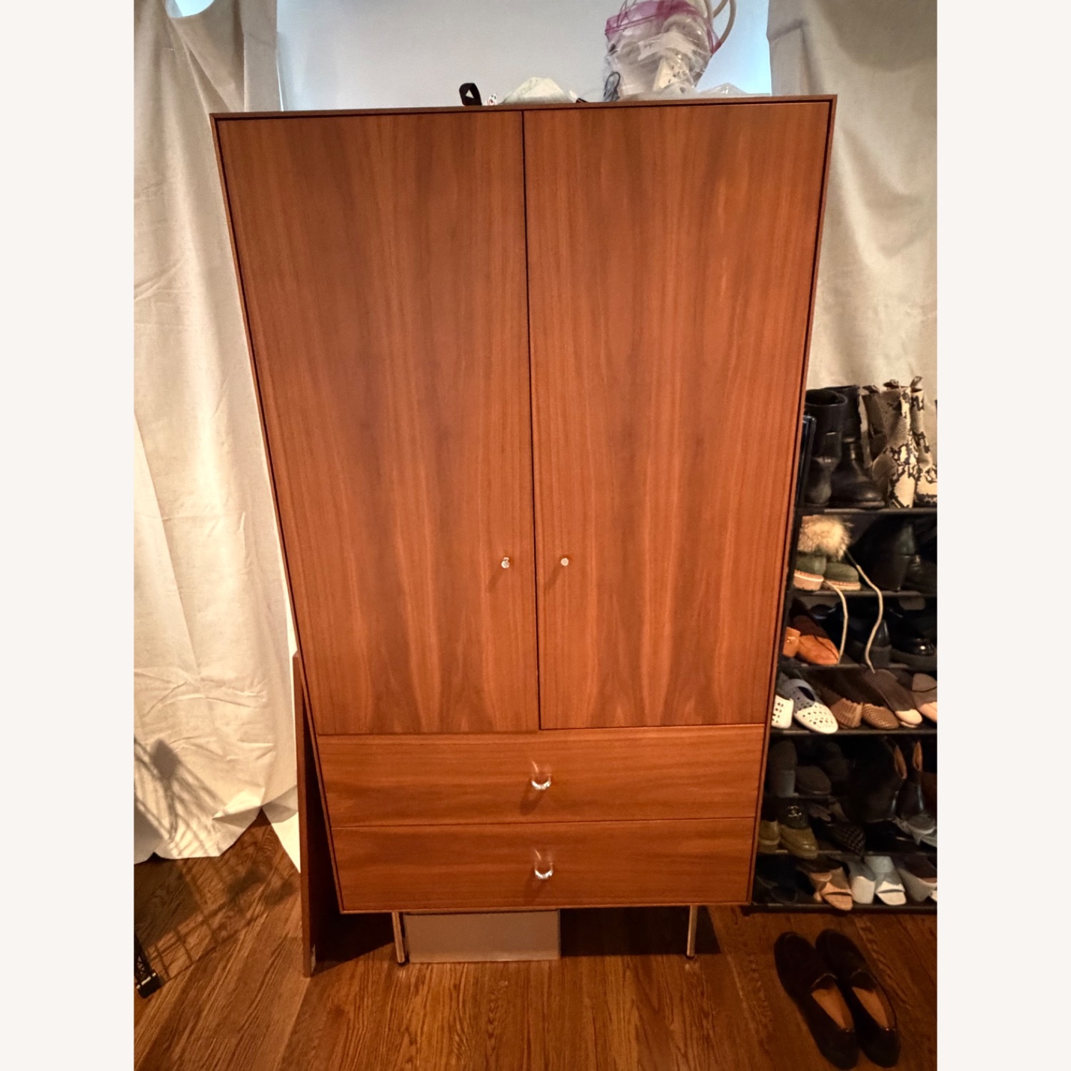 Design Within Reach Loop Armoire in Walnut - image-1