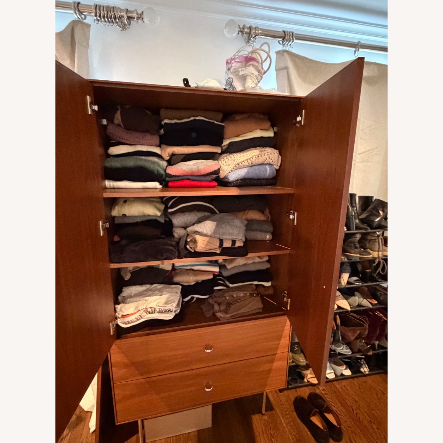 Design Within Reach Loop Armoire in Walnut - image-5