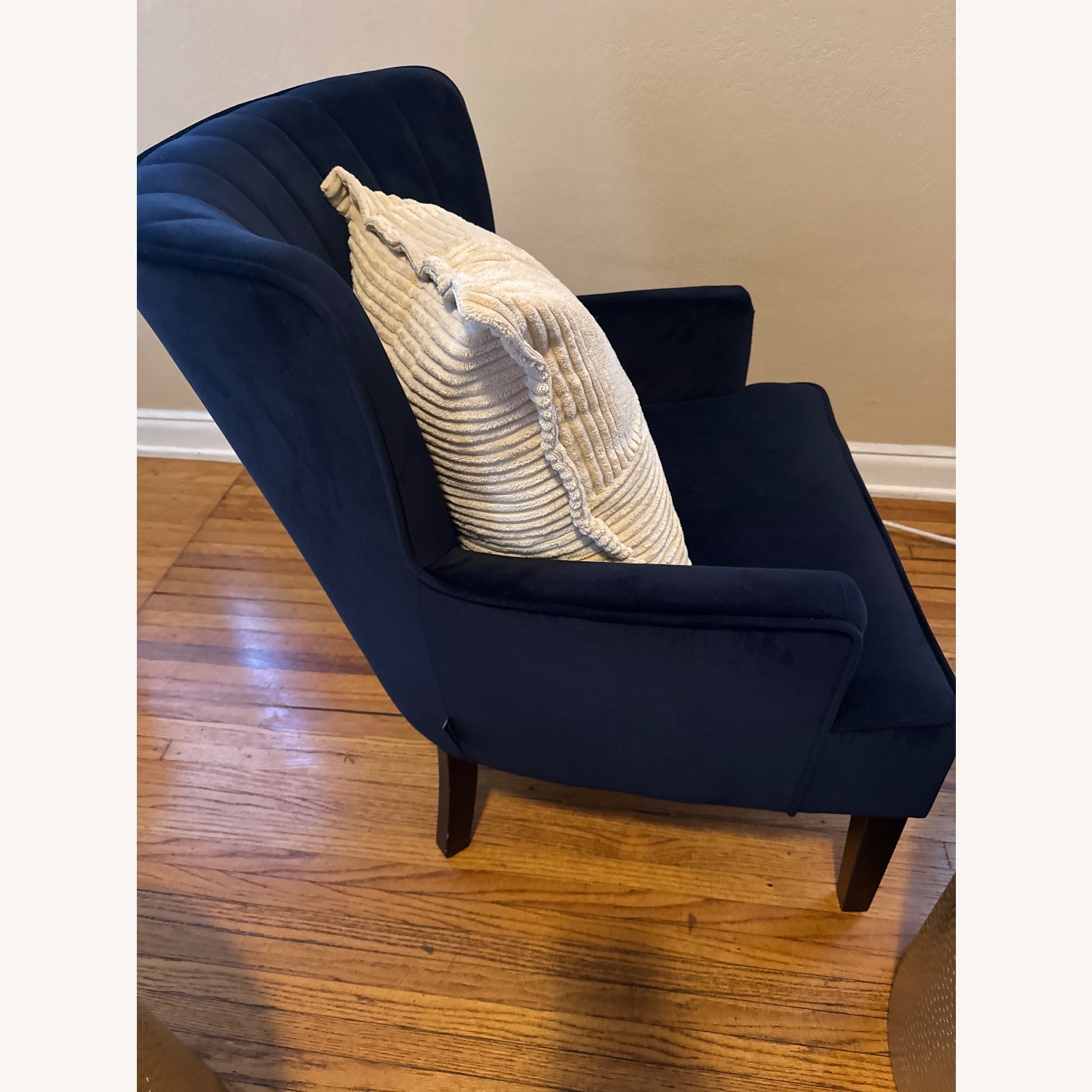 Blue Accent Chair - image-2