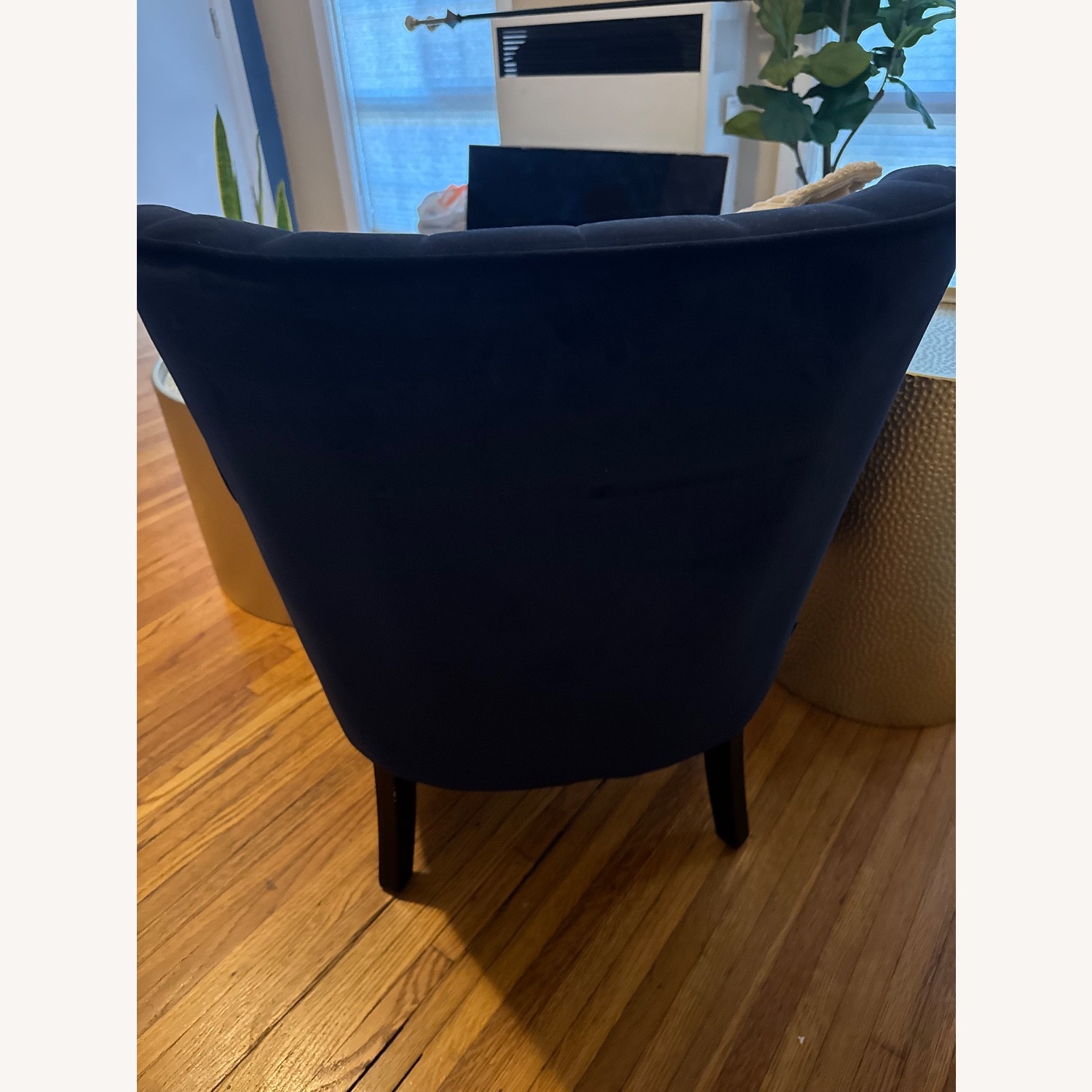 Blue Accent Chair - image-3