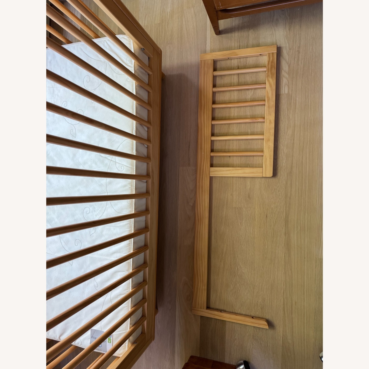 Babyletto Lolly Natural Wood Convertible Crib - image-3