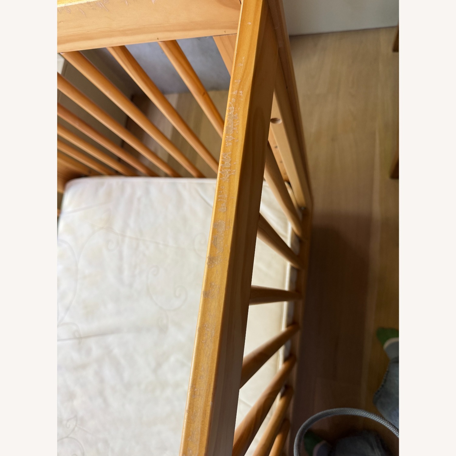 Babyletto Lolly Natural Wood Convertible Crib - image-4