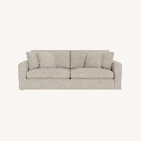 Interior Define Natural Linen 3+ Seater Sofa