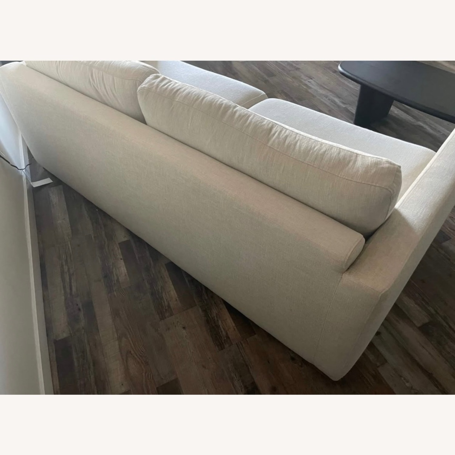 Interior Define Natural Linen 3+ Seater Sofa - image-4