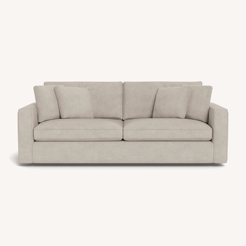 Used Interior Define Natural Linen 3+ Seater Sofa for sale on AptDeco