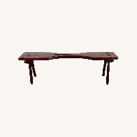 Primitive Rustic Cobblers Bench