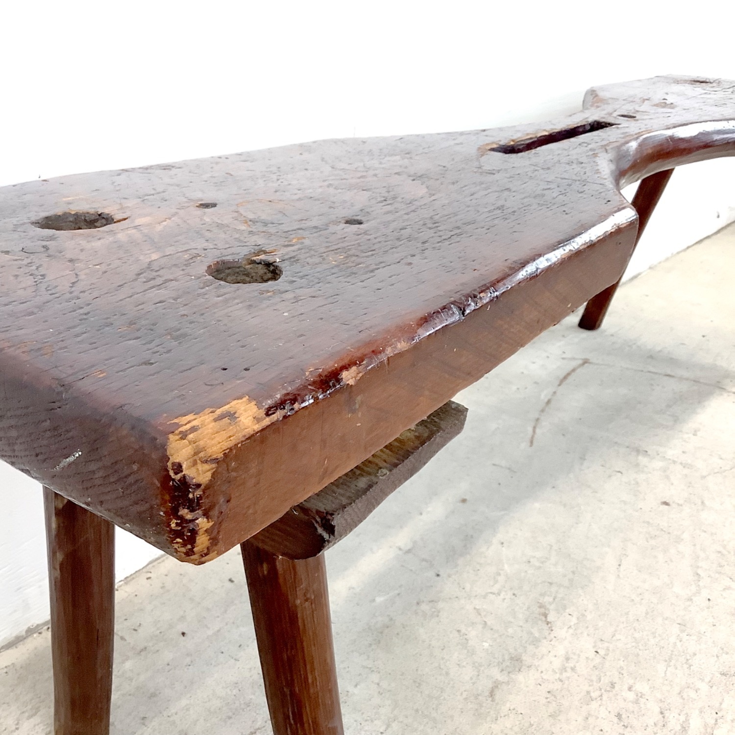 Primitive Rustic Cobblers Bench - image-16