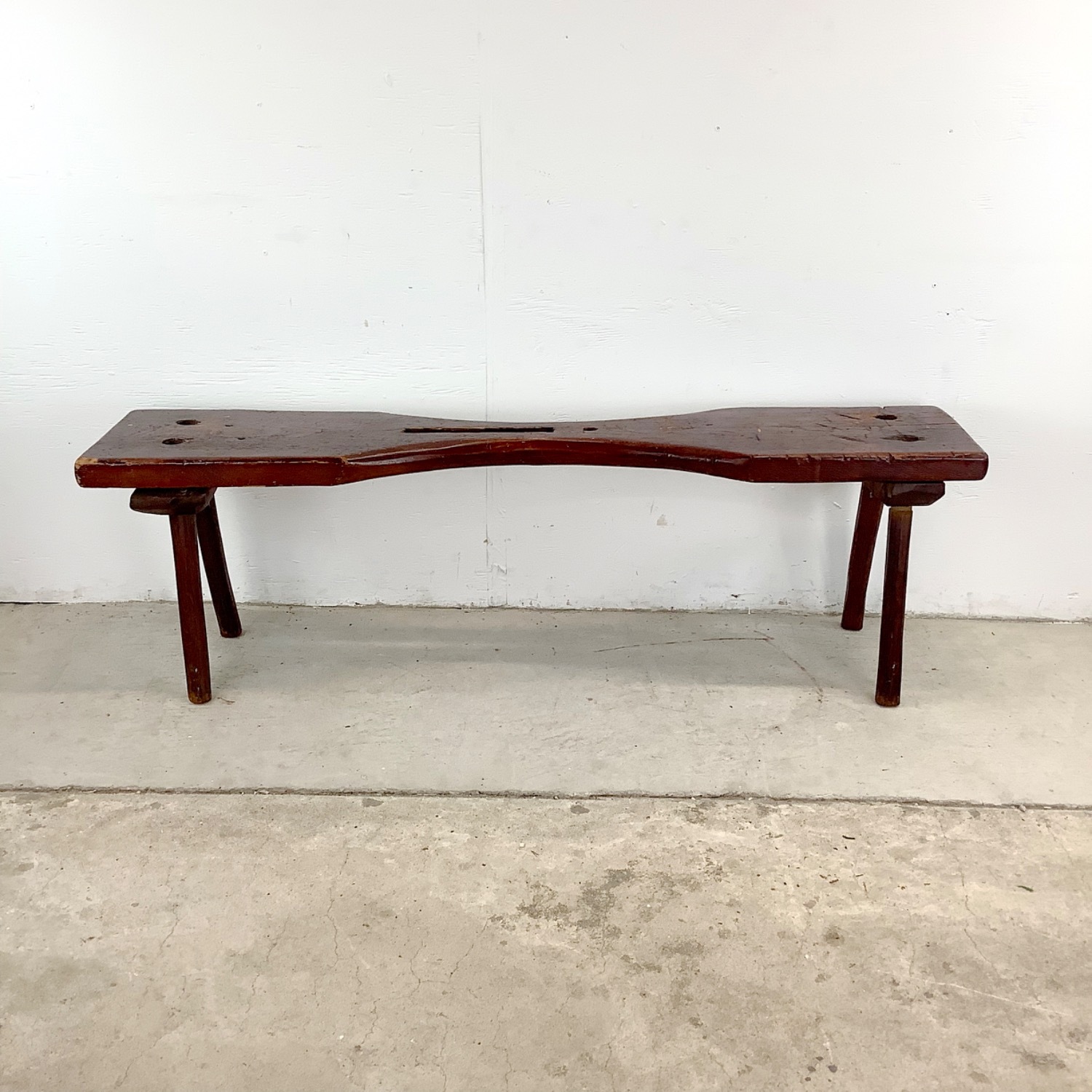 Primitive Rustic Cobblers Bench - image-2