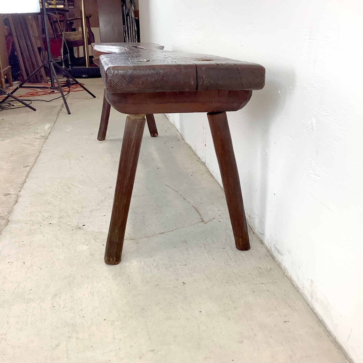 Primitive Rustic Cobblers Bench - image-19