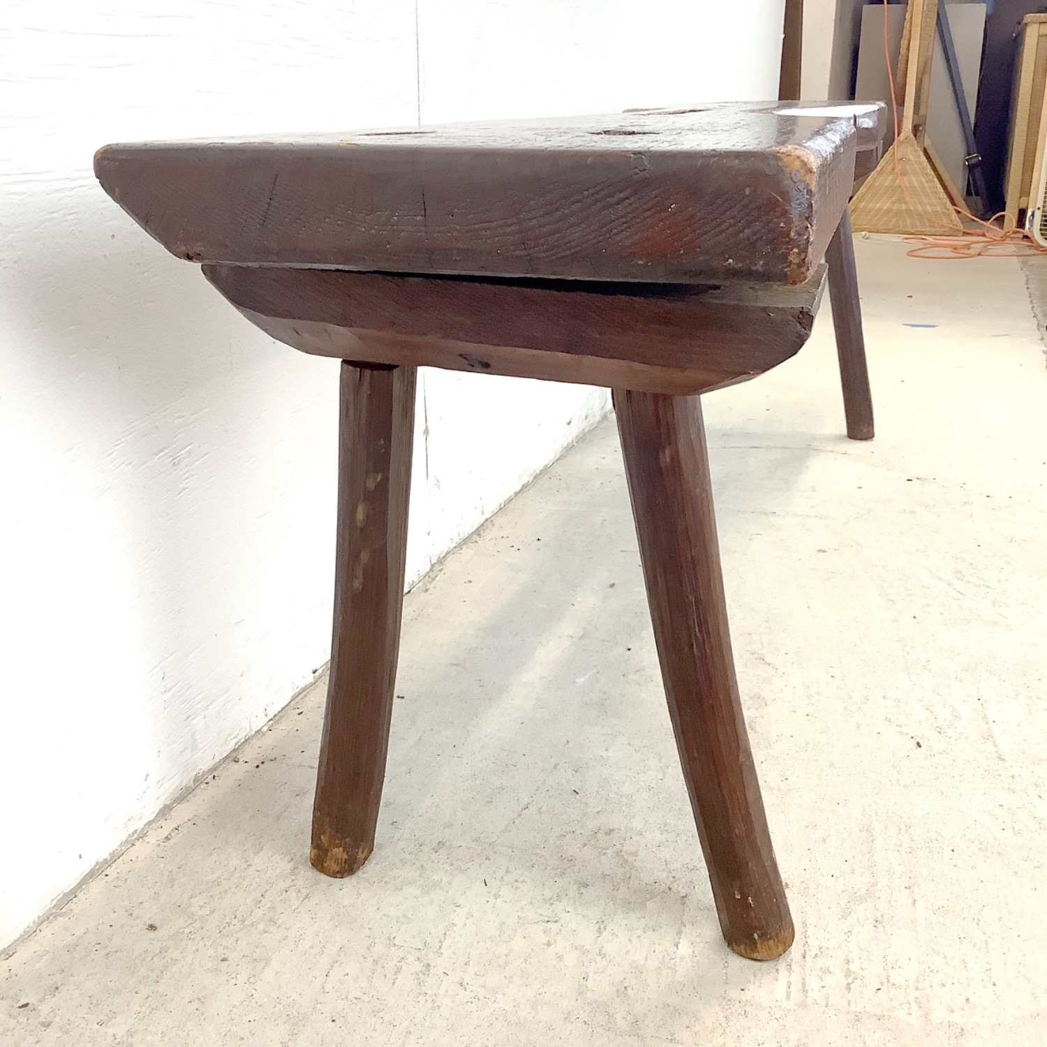 Primitive Rustic Cobblers Bench - image-11