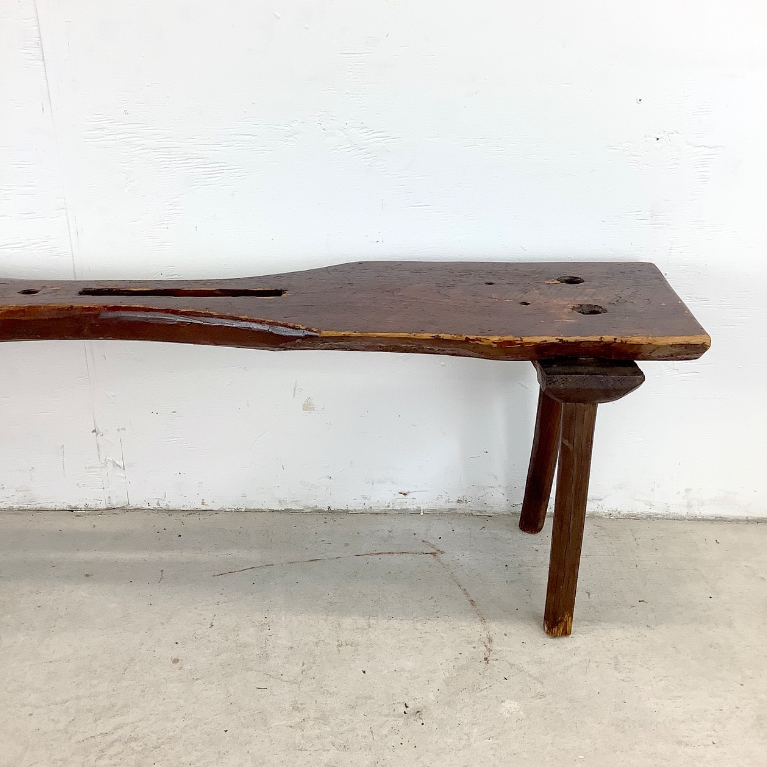 Primitive Rustic Cobblers Bench - image-22