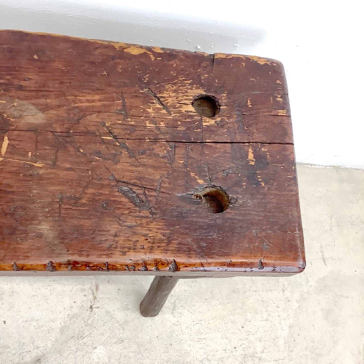 Primitive Rustic Cobblers Bench - image-18