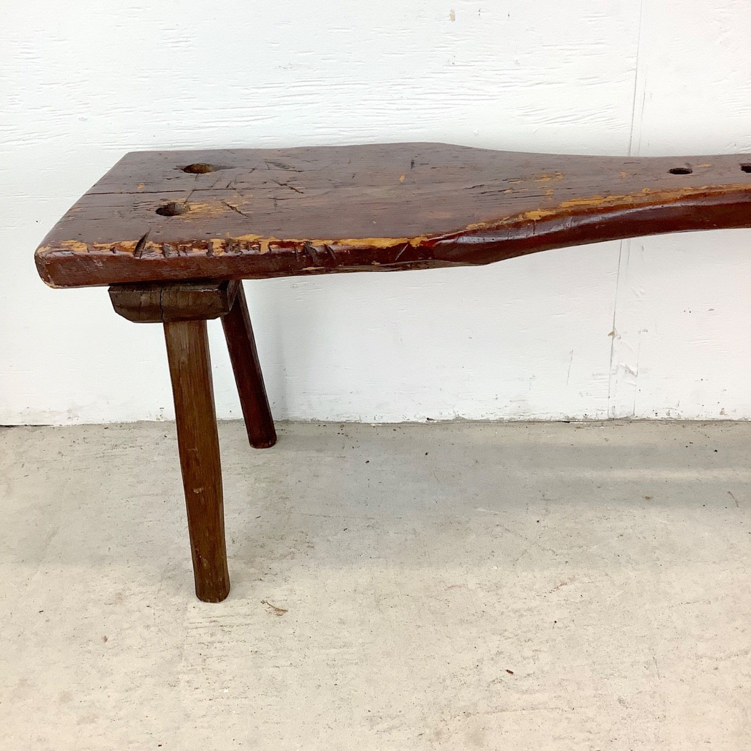 Primitive Rustic Cobblers Bench - image-21