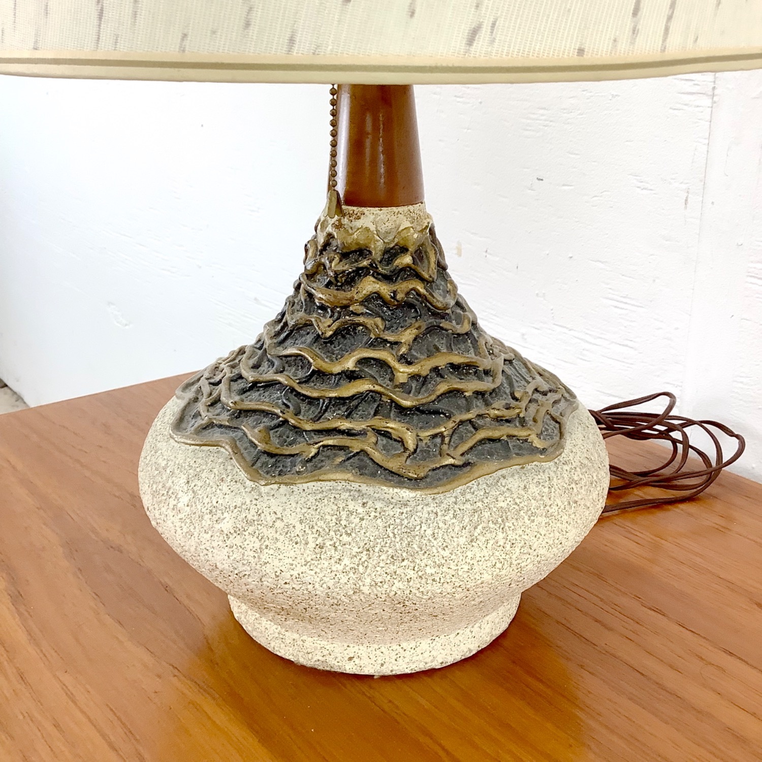 Danish Modern Ceramic Table Lamp - image-5