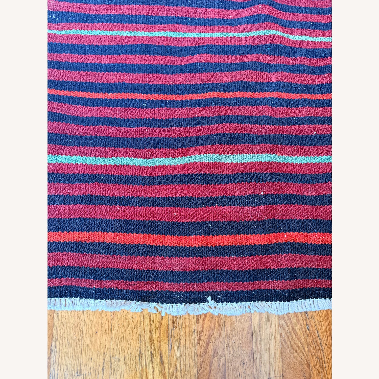 Vintage/Antique Finds Red Wool Area Rug 5' x 7' - image-2