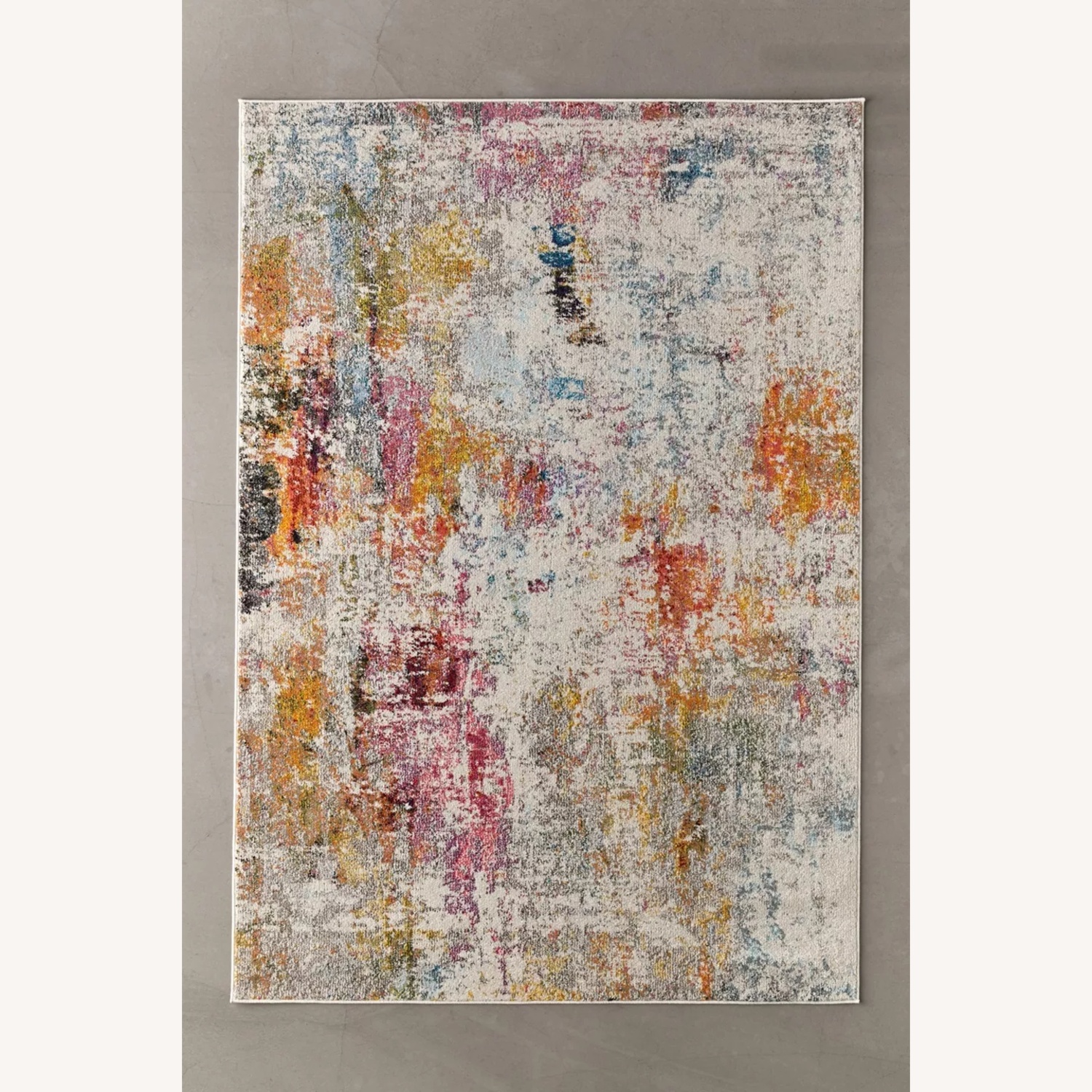 Urban Outfitters Lilytide Watercolor Tufted Rug 5' x 8' - image-6