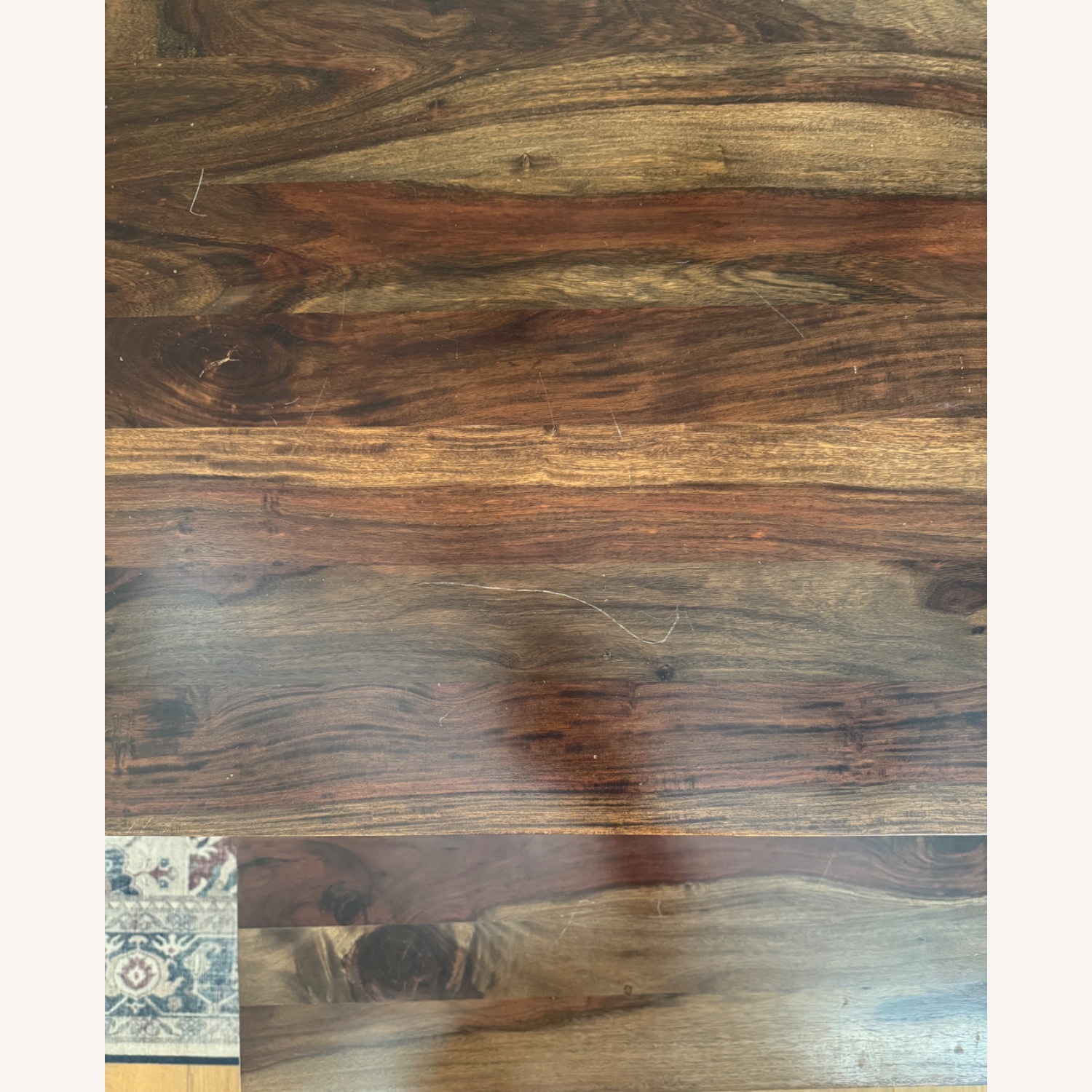 West Elm Carroll Farm Dining Table W 2 Benches - image-7