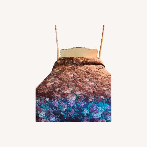 Used J.B. Van Sciver Co. White Headboard for sale on AptDeco