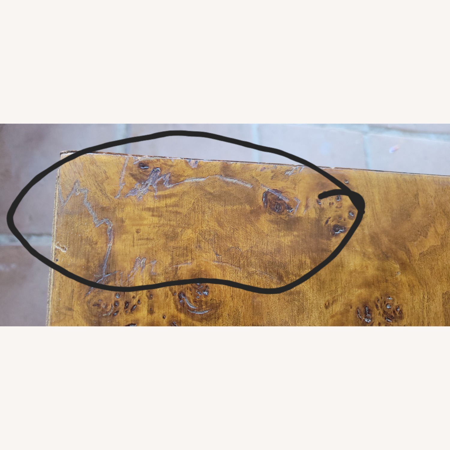 Vintage Burlwood Nightstands - image-15