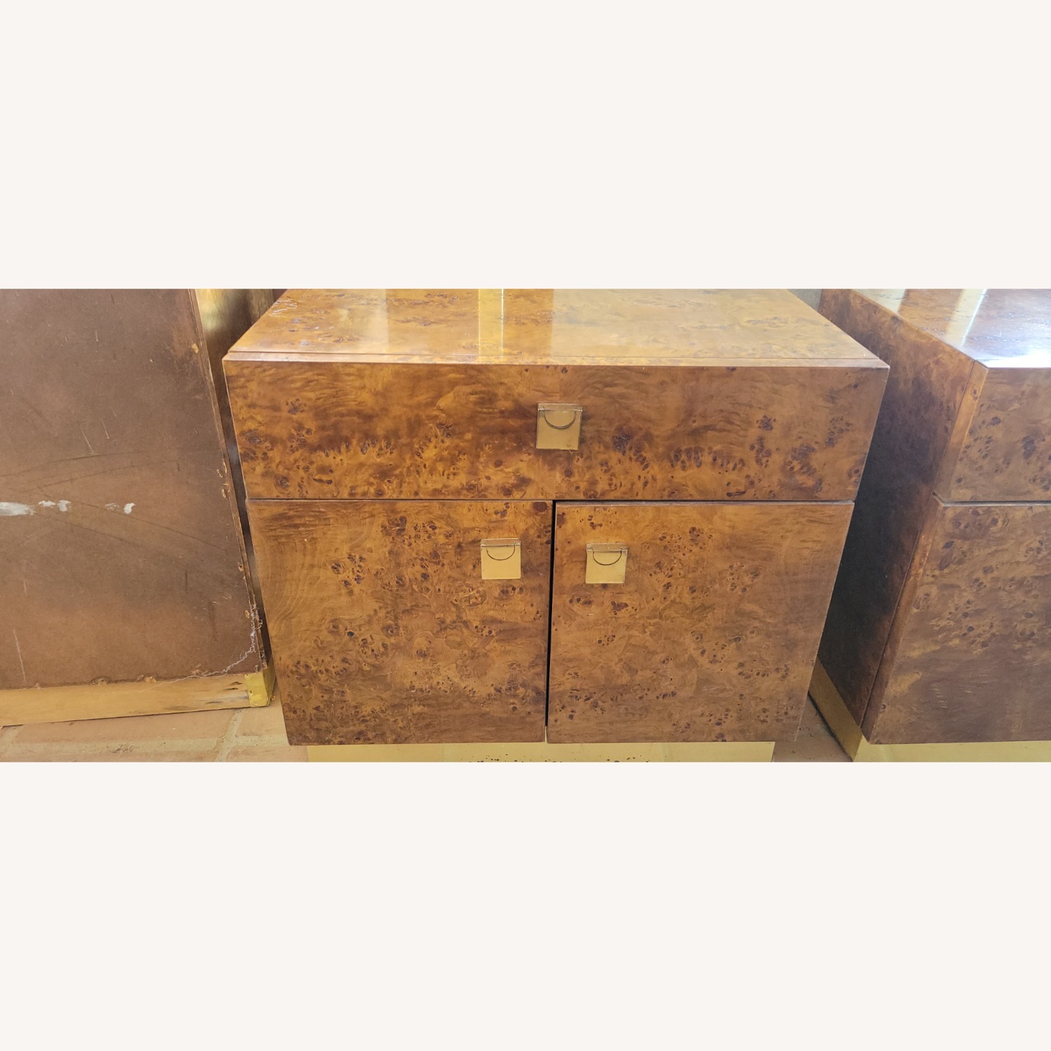 Vintage Burlwood Nightstands - image-16