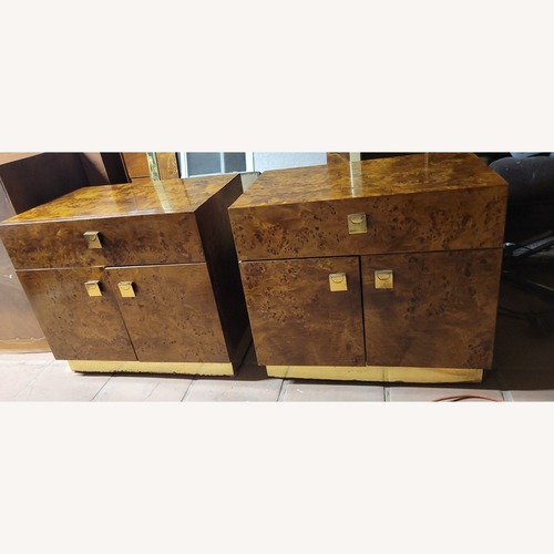 Used Vintage Burlwood Nightstands for sale on AptDeco