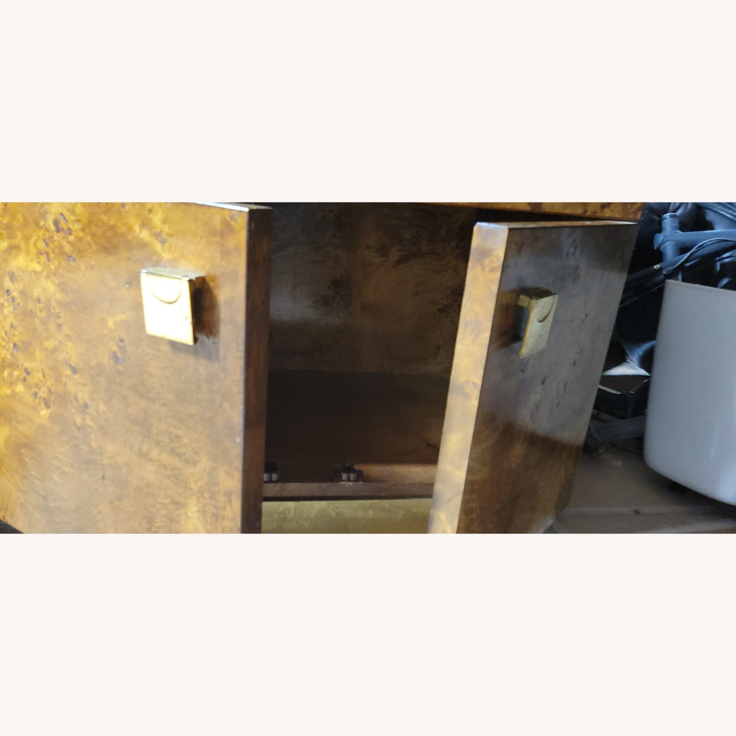 Vintage Burlwood Nightstands - image-2