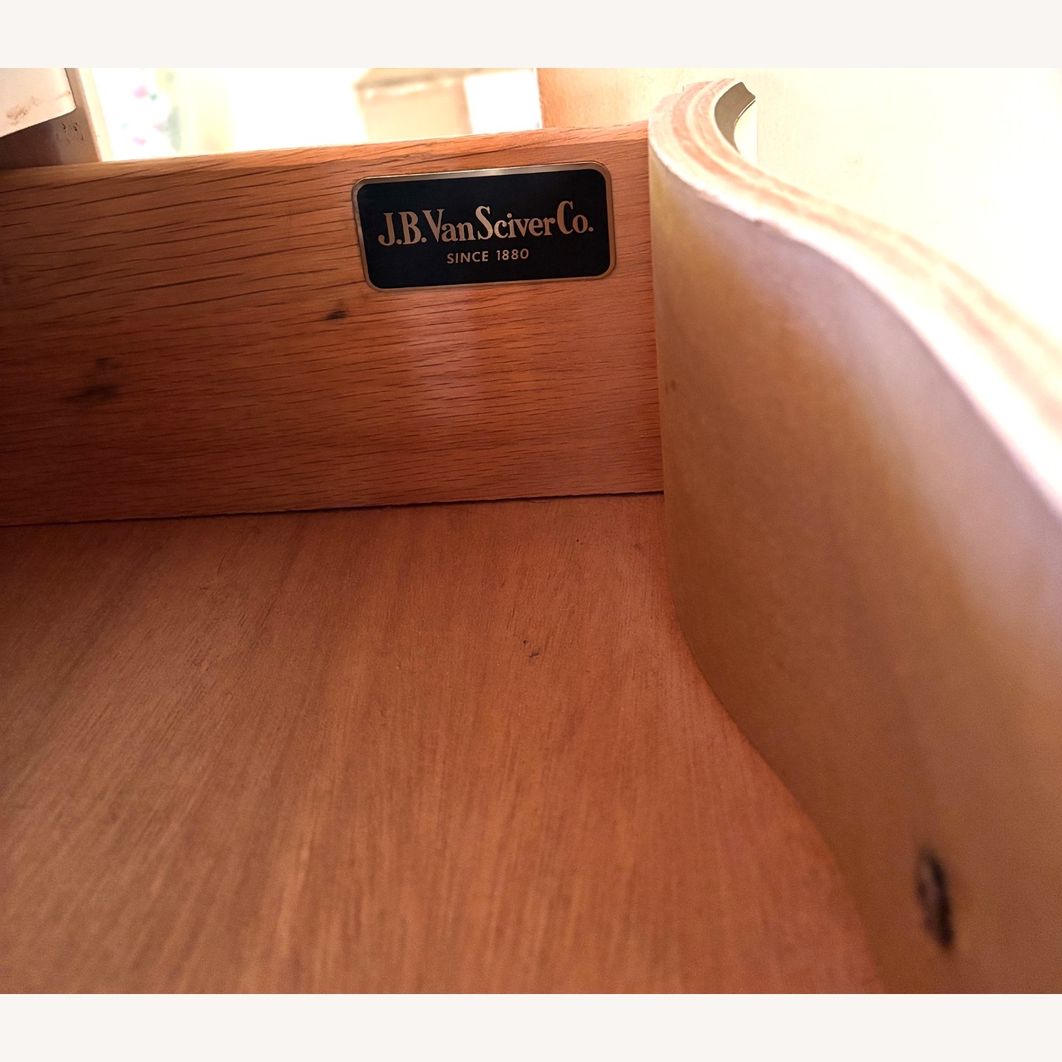 J.B. Van Sciver Co. White Dresser - image-3