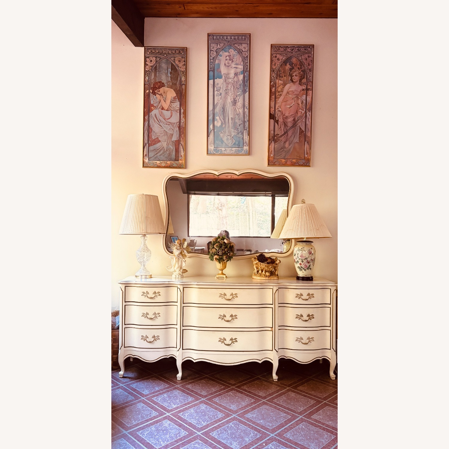 J.B. Van Sciver Co. White Dresser - image-1