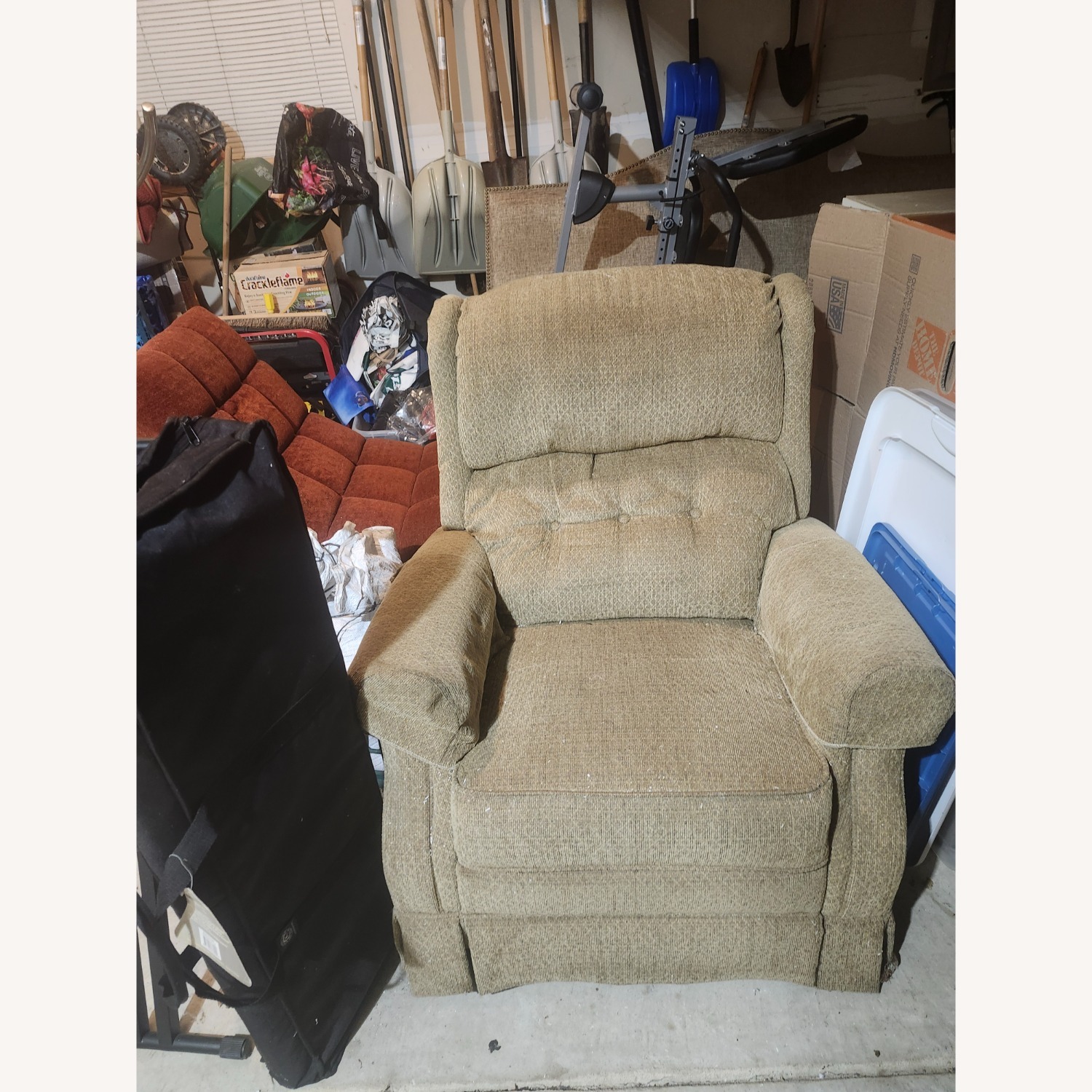 Beige Rocker/ Recliner - image-3